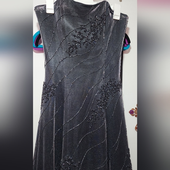 Jovani Strapless A Line Gown - Picture 5 of 11